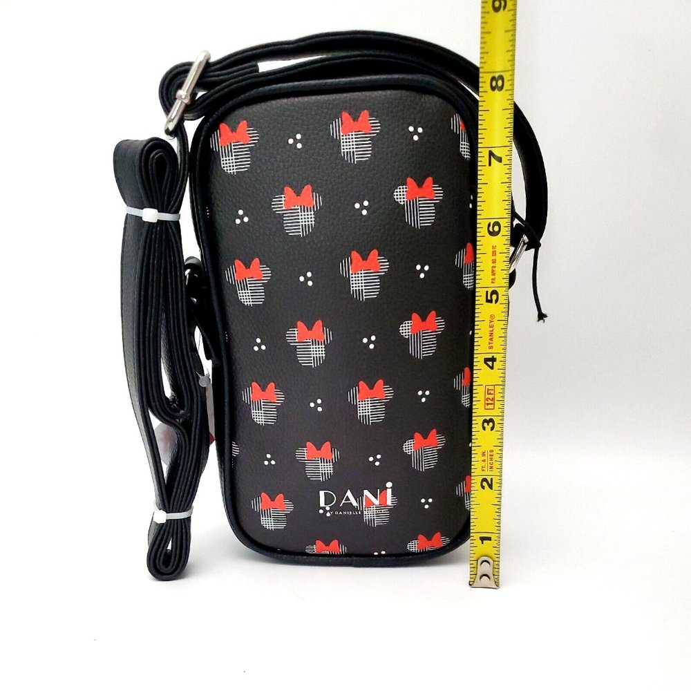 Disney DANI by Danielle Nicole  Minnie Mouse Crossbody Bag Black - Picture 11 of 12